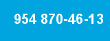 954 870-46-13 954 870-46-13